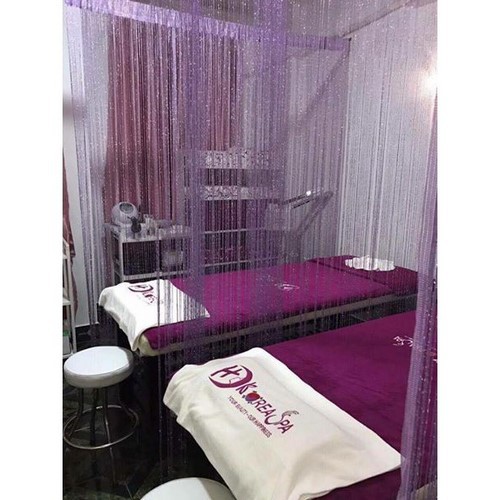 Rèm sợi cho spa kích thước 3mx3m