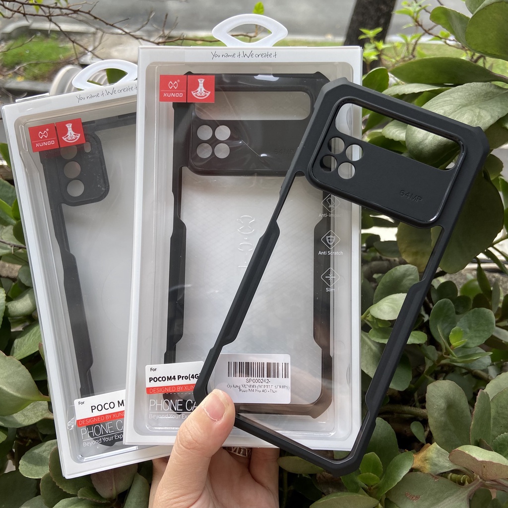[Hỏa Tốc HCM] Ốp lưng XUNDD Poco M4 Pro 4G/ Poco M3 - Chống sốc, Mặt lưng trong, Viền TPU