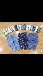 (Vải dư) quần chục cotton cho bé