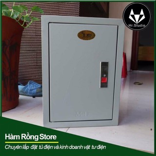 Vỏ tủ điện nổi EMD 35x25x10 (35x25x15)  sơn tĩnh điện