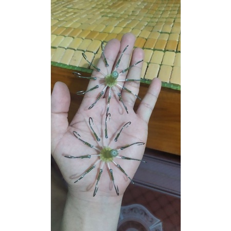 RƯỜNG NHỆN 9 LƯỠI CÂU CÁ DÌA NÂU KÌNH !