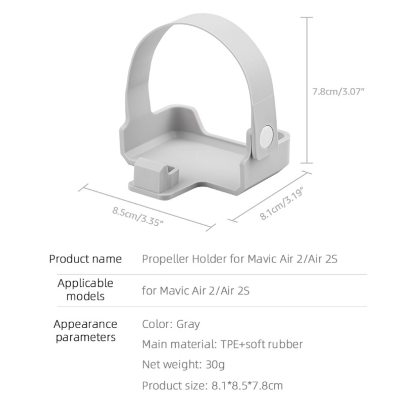 Đế Kẹp Cố Định Cánh Quạt Ổn Định Chuyên Dụng Cho Mavic Air 2 / Air 2S