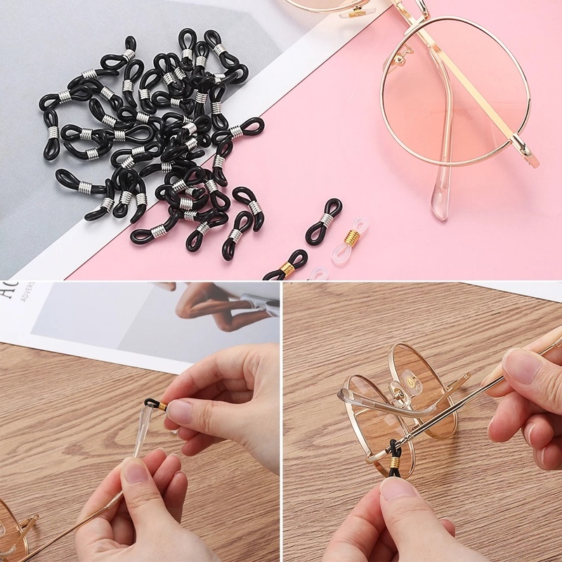 Bộ 50 Dây Xích Gắn Mắt Kính Chống Trượt Có Thể Điều Chỉnh Cho Nam Và Nữ