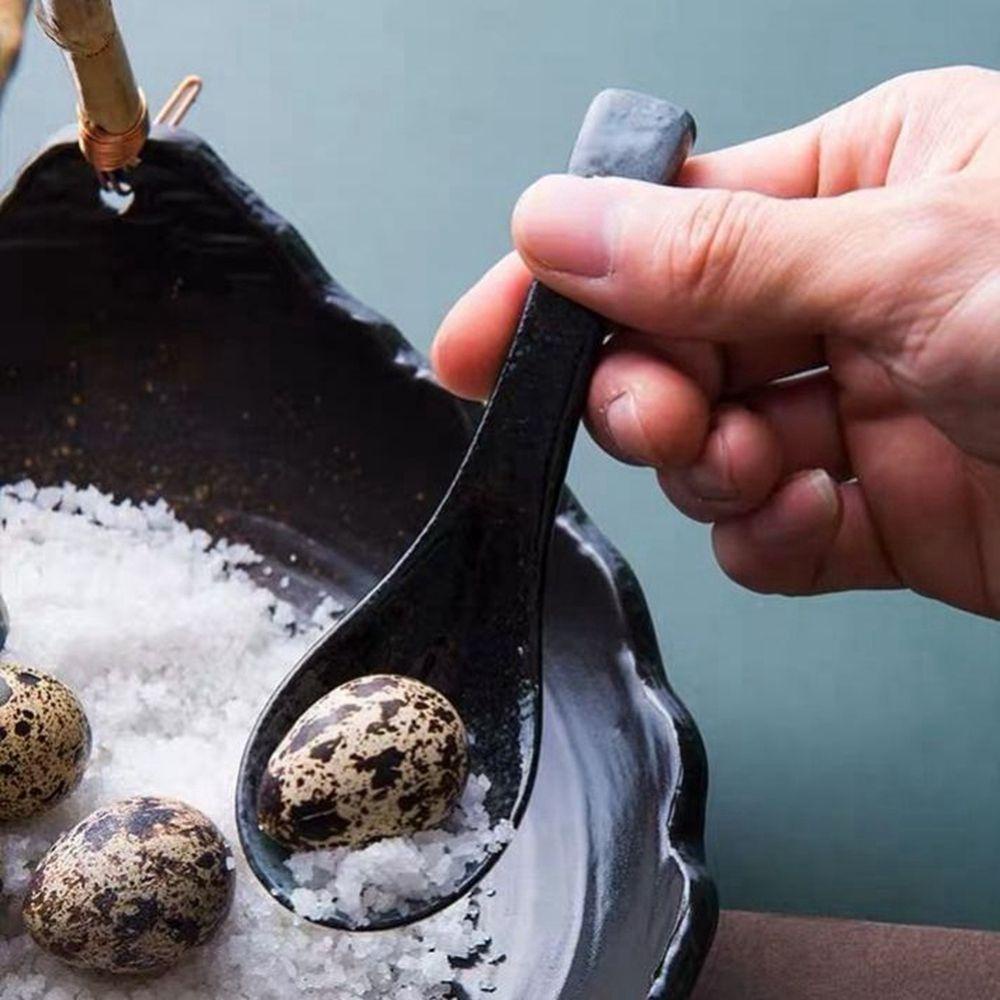 YIYU Muỗng Ăn Súp Bằng Thép Không Gỉ Tiện Lợi