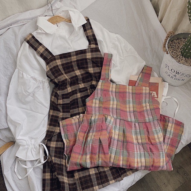 SET YẾM CARO NÂU - HỒNG- ĐEN | BigBuy360 - bigbuy360.vn