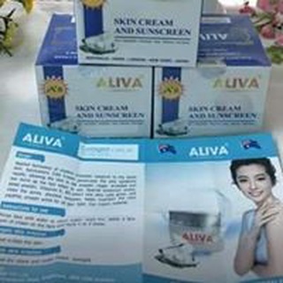 Kem dưỡng trắng da Aliva