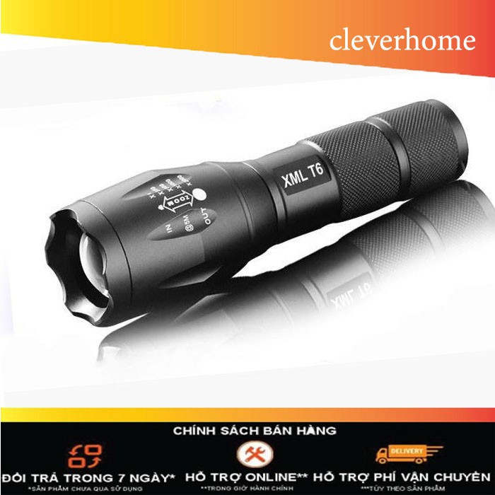 [ Siêu Sale ] Đèn pin siêu sáng XML-T6 - A100 (LOẠI TỐT KÈM HỘP ĐỰNG SANG TRỌNG) | BigBuy360 - bigbuy360.vn