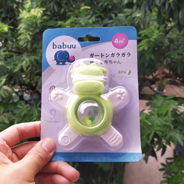 Bộ đồ chơi xúc xắc gặm nướu phát triển kỹ năng cơ bản cho bé thương hiệu Babuu Nhật bản BB11 Homedy Kids