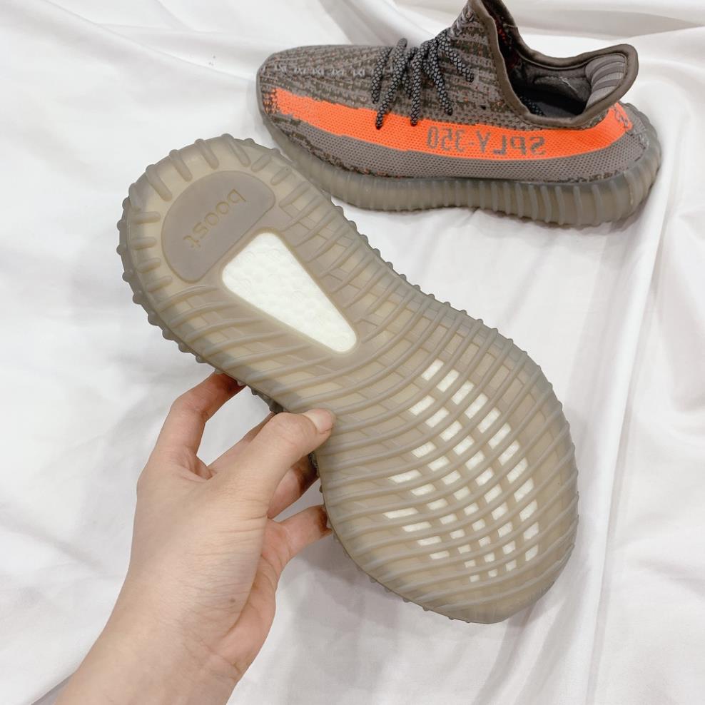 Giày Thể Thao Nam Nữ Sugar YZ 350 Xám Cam