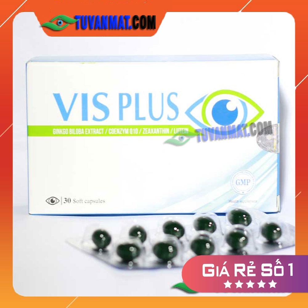 Thuốc bổ mắt Visplus (Hộp 30 viên) chính hãng - còn hàng