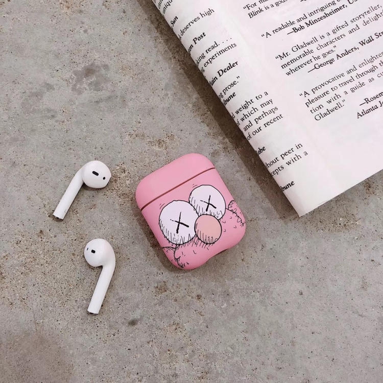 Vỏ bảo vệ hộp đựng tai nghe Airpods kiểu Sesame street phối Kaws cá tính | BigBuy360 - bigbuy360.vn