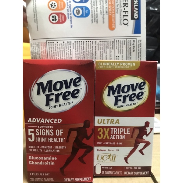date 2026 move free 200 viên, 80 viên ,Move free Advance viên uống hỗ trợ xương khớp