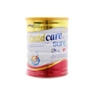 Sữa bột Goldcare Sure Dinh dưỡng đầy đủ và cân đối lon 900g (từ 30 tuổi trở lên)