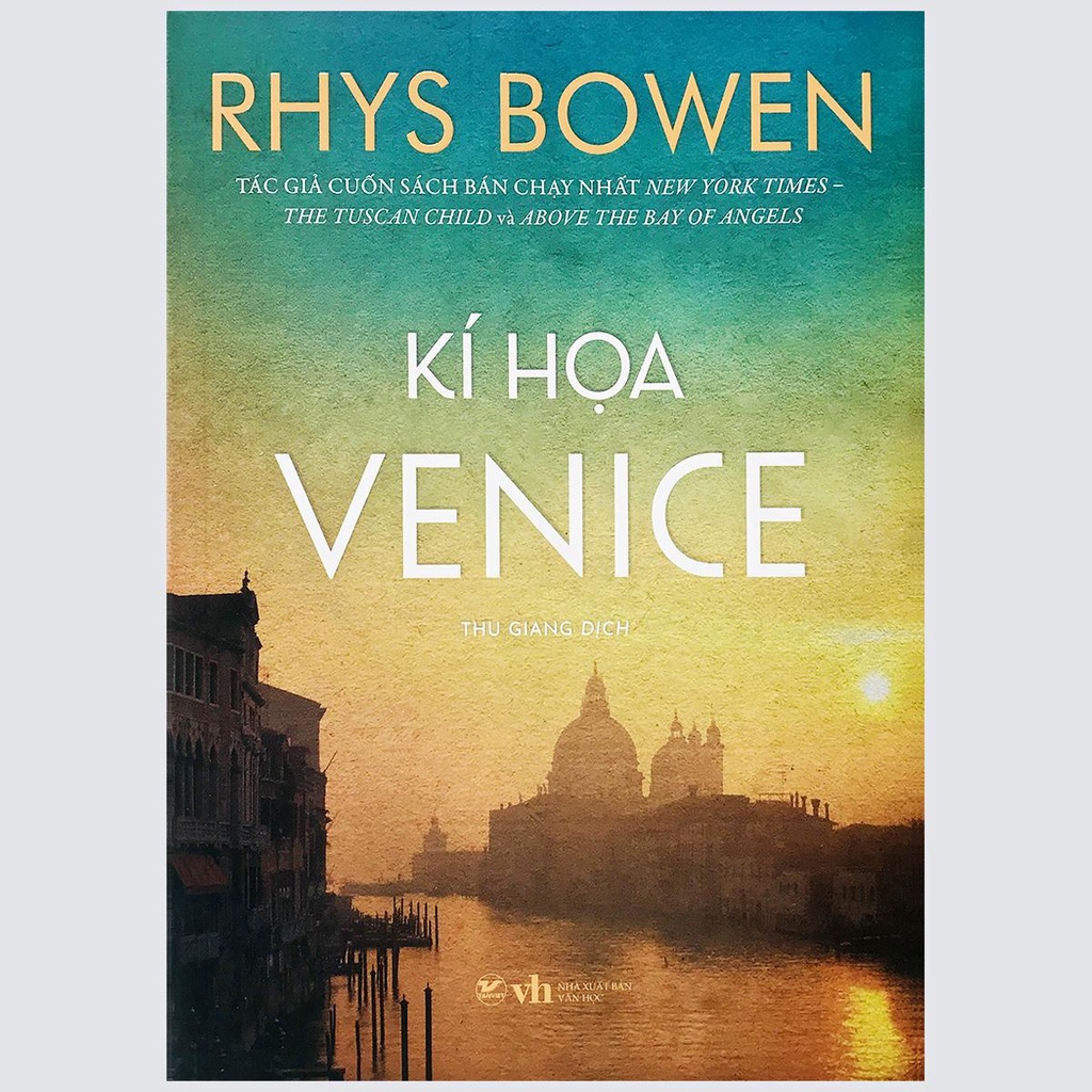 Sách - Kí Họa Venice – Rhys Bowen – Tác giả cuốn sách bán chạy nhất New York Times