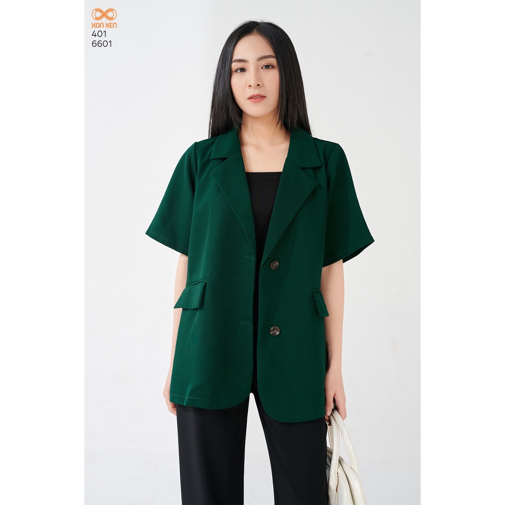 Áo Khoác Vest XONXEN SHOP Ngắn Tay Thời Trang Freesize Mã 401