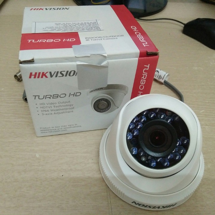 Trọn Bộ Camera Đầu ghi Hikvision 4 kênh 2MP Full 1080P - Tùy Chọn 1-4 mắt - Hàng chính hãng