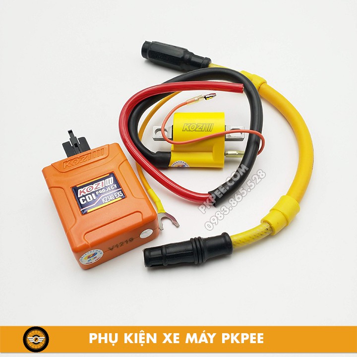 Combo Xăng Lửa Mở Tua Nhẹ Kozi Wave, Dream, Sirius, Xe Trung Quốc, 50cc