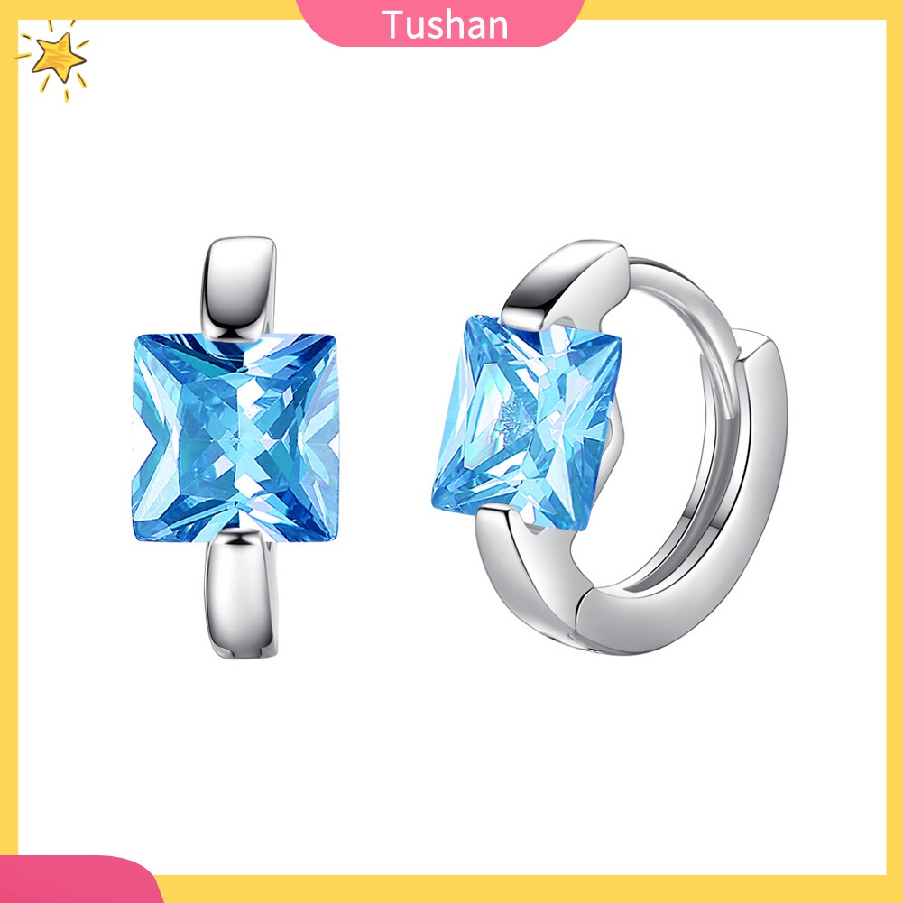 Khuyên tai nữ đính đá phong cách thời trang đơn giản cho đám cưới/ đám tiệc