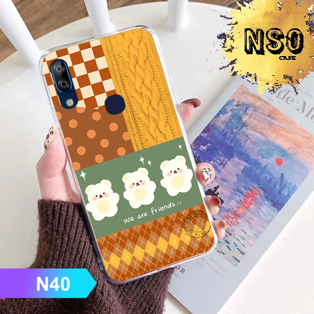 [FREESHIP] Ốp Lưng Vsmart Active 3 - Vsmart Active 1 - Vsmart Active 1 plus In hình họa tiết gấu đáng yêu