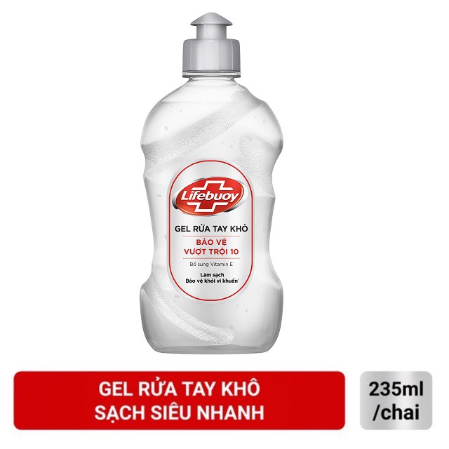 Gel Rửa Tay Khô Lifebuoy 235ml