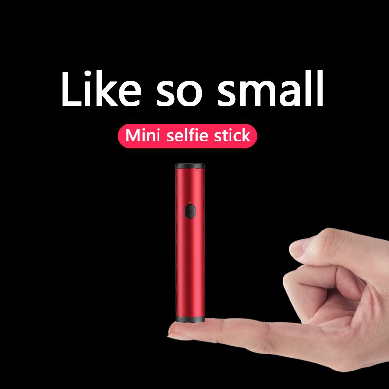 Gậy Tự Sướng Mini Bằng Hợp Kim Nhôm Có Thể Gập Lại Được Cho Xiaomi Iphone