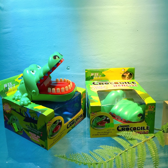 Khám răng cá sấu to - Trò chơi Cá sấu cạp size to- Kèm hình thật