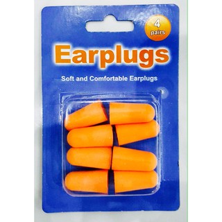 Hộp 4 đôi nút bịt tai chống ồn  Earplugs