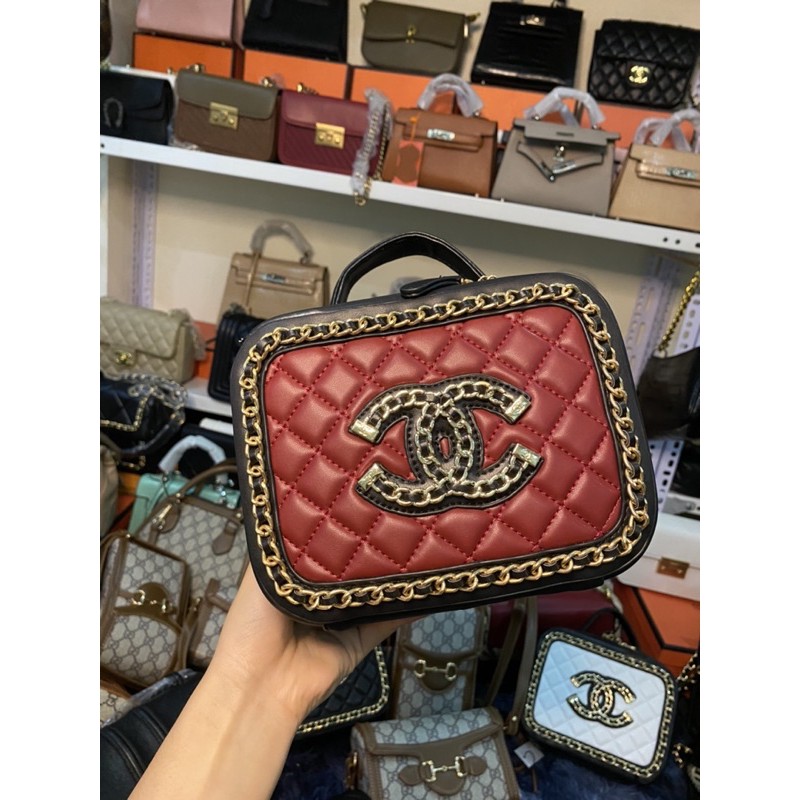 Túi Đeo Chéo, Túi Hộp X viền Xích Dáng Mới Độc Lạ, kết hợp cầm tay Đẹp | BigBuy360 - bigbuy360.vn