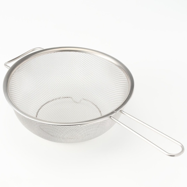 Muji Rổ Lưới Inox Có Tay Cầm