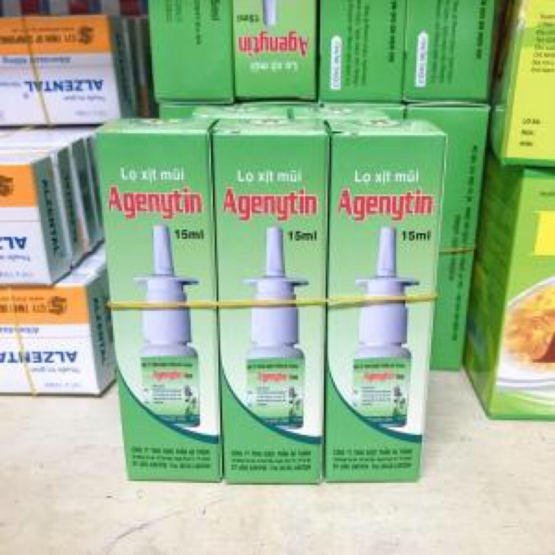 Thuốc xịt mũi Agenytin chai 15ml Hà Thành