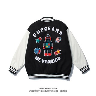 Áo Varsity Jacket SUPREAND NEVERHOOD