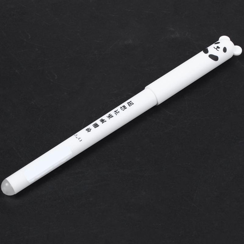 Set 4 bút bi nước ngòi 0.35mm hình gấu trúc/chuột dễ thương