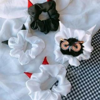 Combo 13 dây cột tóc scrunchies #phụ kiện#