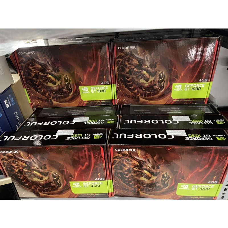 VGA Card Màn Hình Colorful GT 1030 4G D4 Single Fan NEW BẢO HÀNH 36 tháng