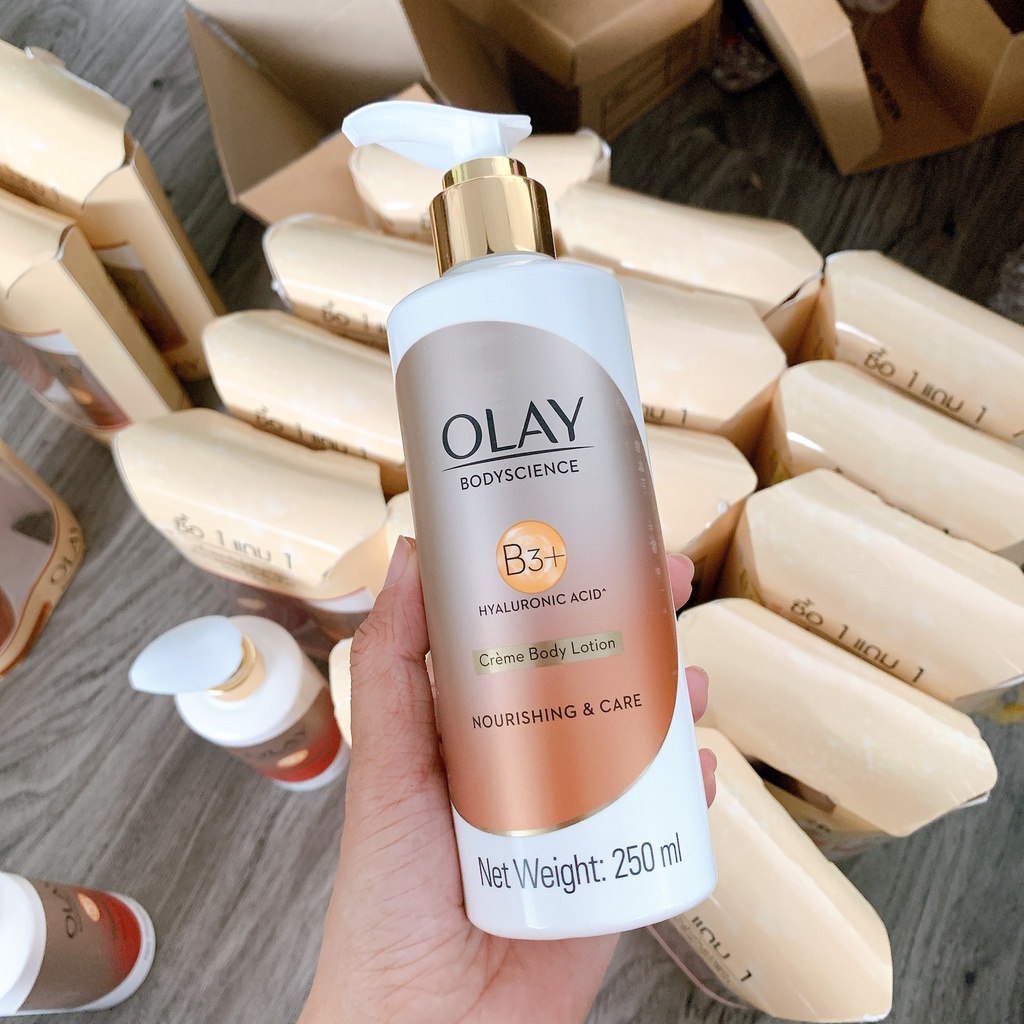 Dưỡng thể dưỡng trắng body - Body Lotion Olay B3 Retinol - B3+ vc