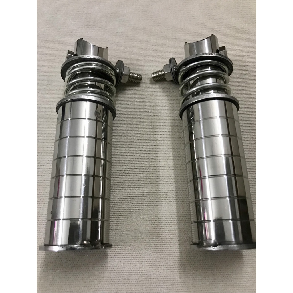 CẶP GÁC ĐỂ CHÂN SAU INOX DÙNG CHO XE WAVE DREAM