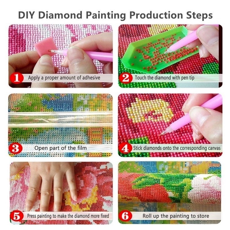 Bộ tự làm tranh đính đá hình Vương Nhất Bác và Tiêu Chiến trang trí nhà ở nghệ thuật