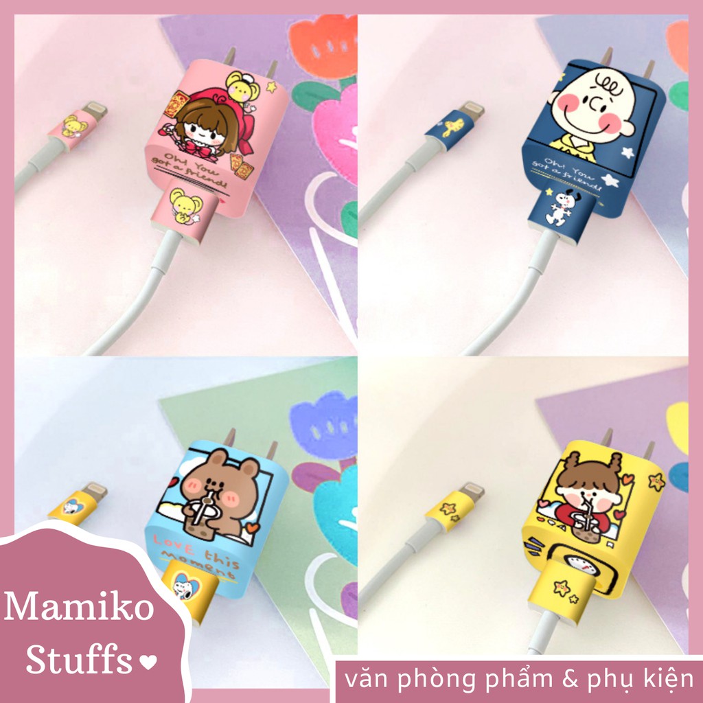 STICKER DÁN TRANG TRÍ Ổ SẠC CUTIE