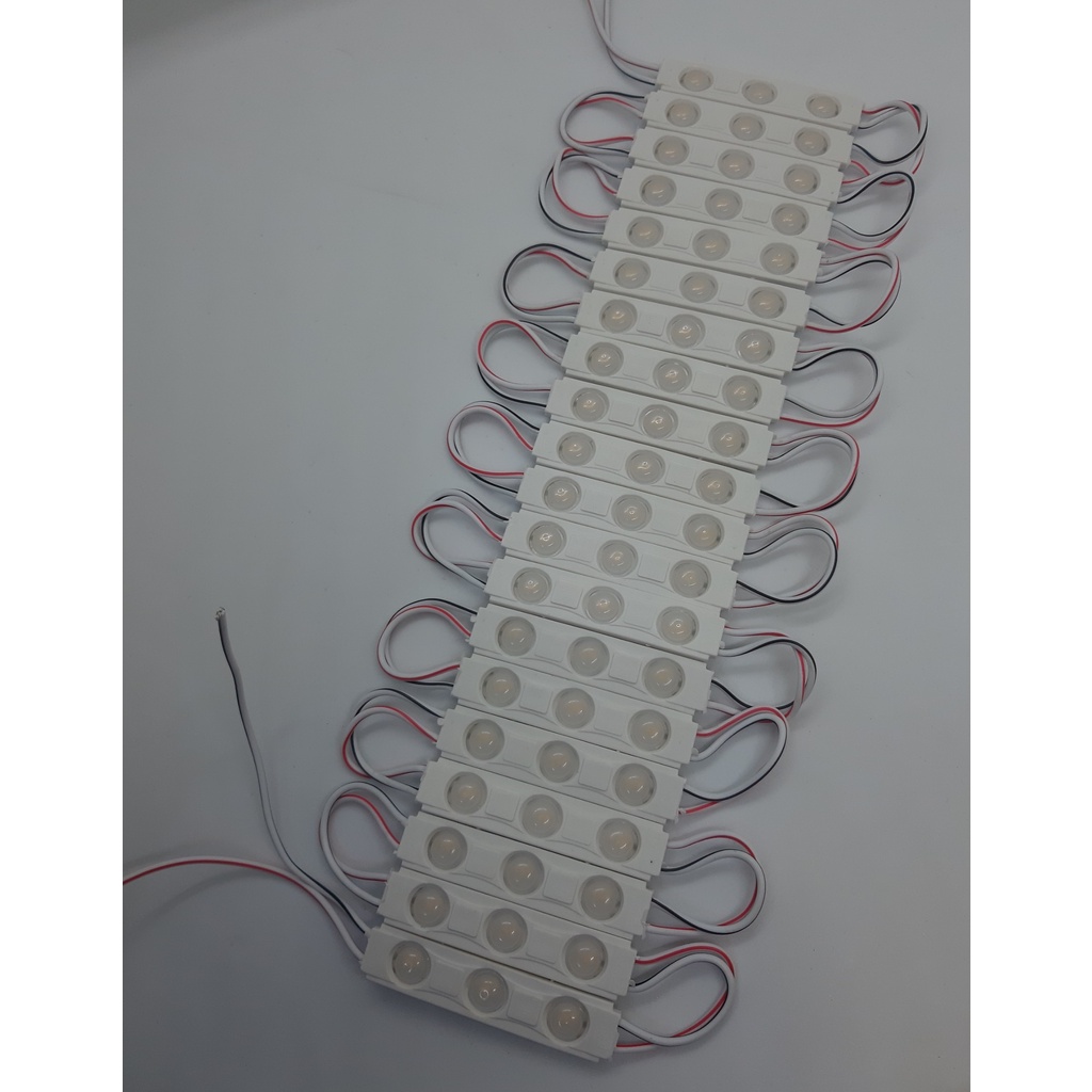 Led hắt 3 bóng mắt lồi 6113 trang trí ngoài trời, trang trí viền mặt tiền cửa hàng