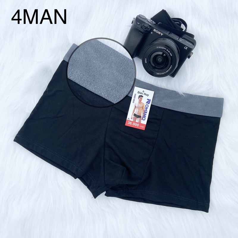 Quần lót nam mềm mại, Sịp nam đùi Full size 40kg - 85kg Đồ lót tam giác chéo Nhiều màu Giao ngẫu nhiên