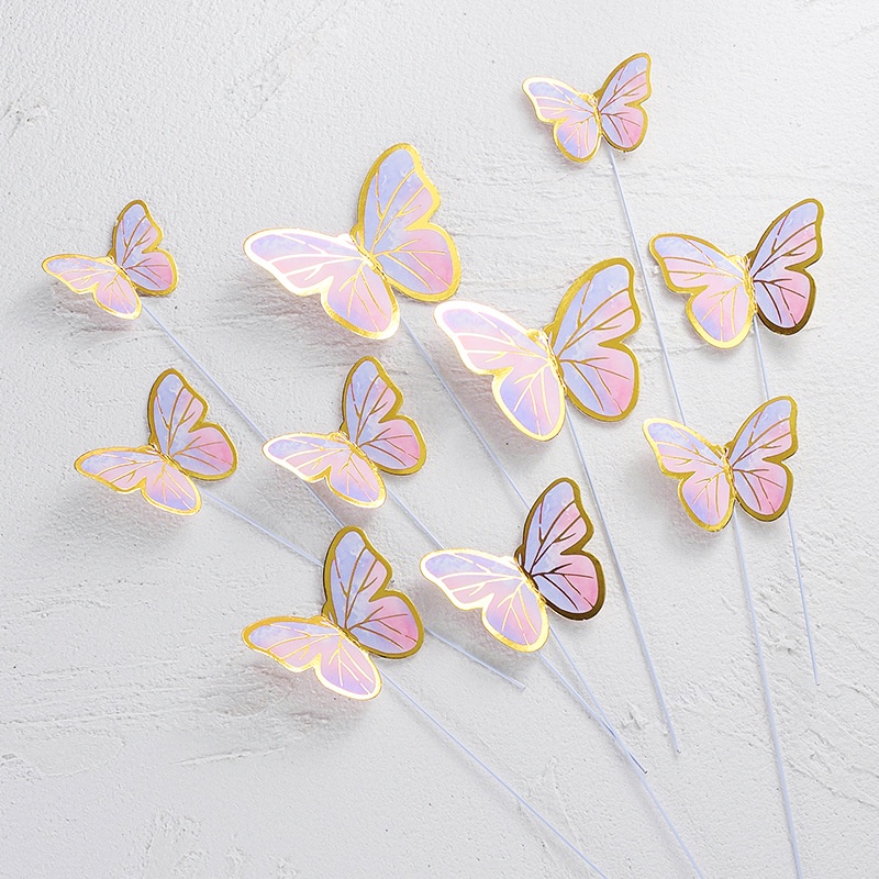 10 Que Cắm Trang Trí Bánh Chữ Happy Birthday Xinh Xắn