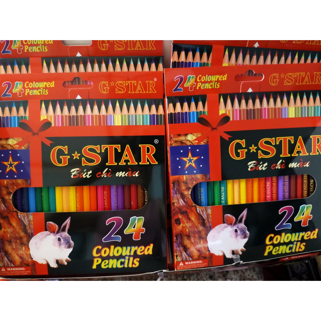BÚT CHÌ MÀU THÂN GỖ HIỆU G*STAR