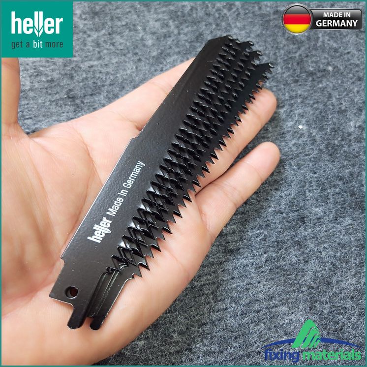 S644D-Lưỡi cưa kiếm HELLER HCS SZ 24042 0, Răng dài 130mm (Cắt gỗ, nhựa, tấm cách âm..)