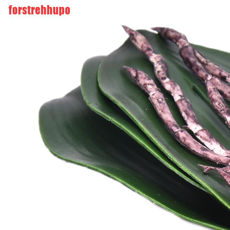 {forstrehhupo}Artificial Green Rose Leaves/Butterfly Orchid Silk Leaf Beauty Plant Decor New