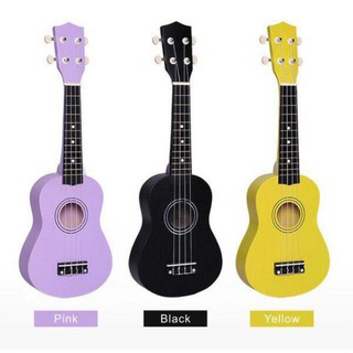 Đàn Ukulele soprano màu trơn khuyến mại (Có sẵn)