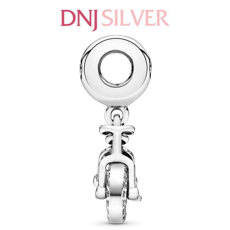 [Hàng cao cấp] Charm bạc 925 cao cấp, hàng chuẩn bạc - Charm Bicycle thích hợp để mix vòng tay charm - DN117