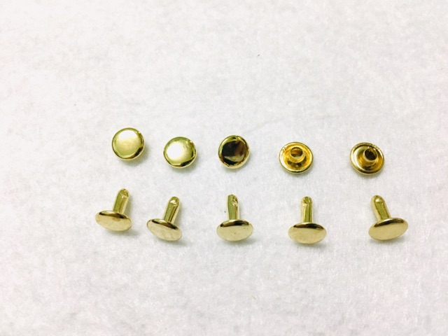 Đinh Tán Vàng 8x8mm (10 bộ/gói)