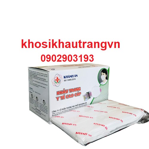 [Giá Sỉ] Hộp 50 cái khẩu trang y tế Khánh An 4 lớp kháng khuẩn | BigBuy360 - bigbuy360.vn