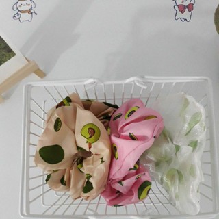 dây buộc tóc scrunchi hình quả bơ cute