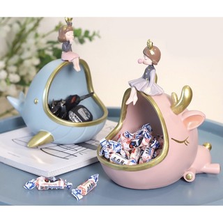 Con cá miệng rộng để đồ ,bánh mứt kẹo ngày tết